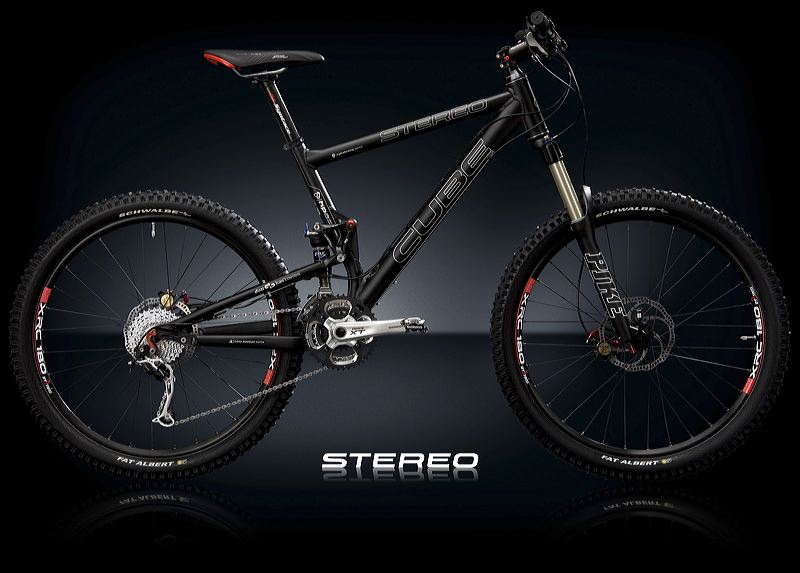 CUBE STEREO BLACK ANODIZED